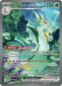 Serperior ex (Black Bolt 164)