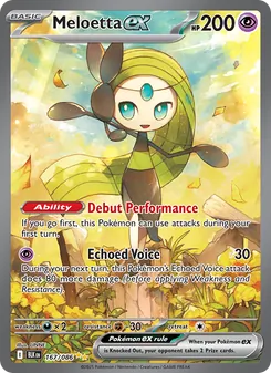 Meloetta ex (Black Bolt 167)