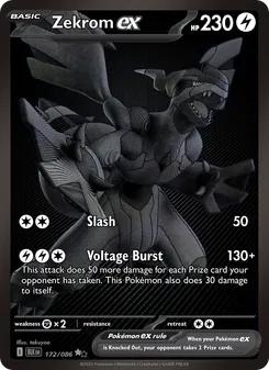 Zekrom ex (Black Bolt 172)