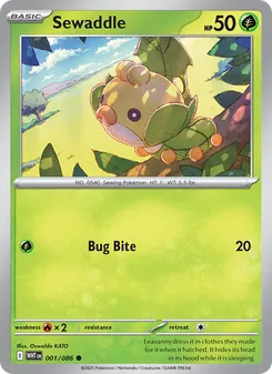 Sewaddle (White Flare 1)