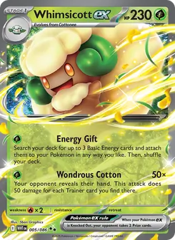 Whimsicott ex (White Flare 5)