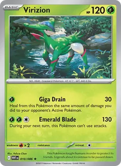 Virizion (White Flare 10)