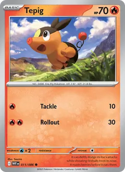 Tepig (White Flare 11)
