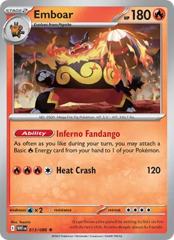 Emboar (White Flare 13)