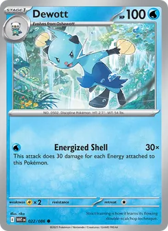 Dewott (White Flare 22)