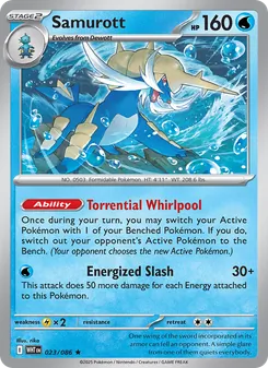Samurott (White Flare 23)