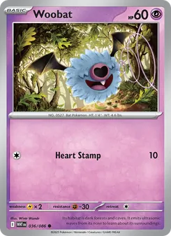 Woobat (White Flare 36)