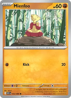 Mienfoo (White Flare 52)