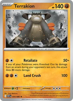 Terrakion (White Flare 54)