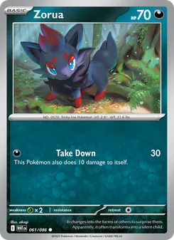 Zorua (White Flare 61)