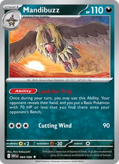 Mandibuzz (White Flare 64)