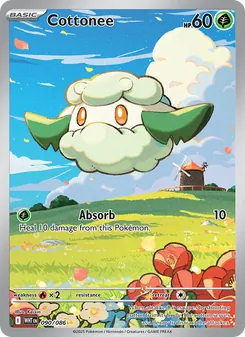 Cottonee (White Flare 90)