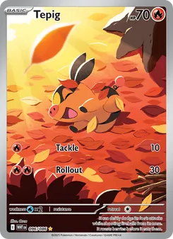 Tepig (White Flare 96)