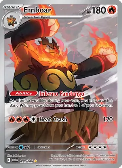 Emboar (White Flare 98)