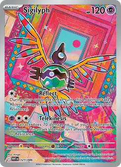 Sigilyph (White Flare 121)