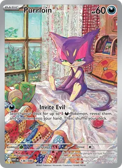 Purrloin (White Flare 136)