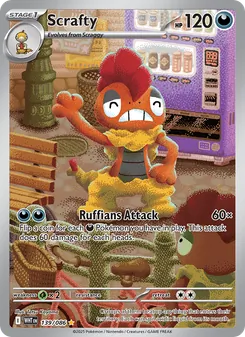 Scrafty (White Flare 139)
