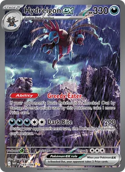 Hydreigon ex (White Flare 169)