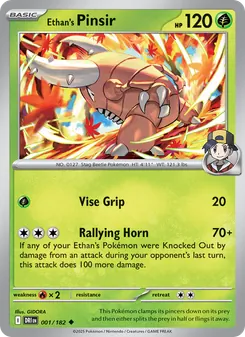 Ethan's Pinsir (Destined Rivals 1)