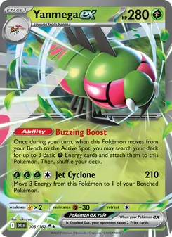 Yanmega ex (Destined Rivals 3)
