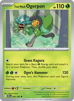 Teal Mask Ogerpon (Destined Rivals 26)