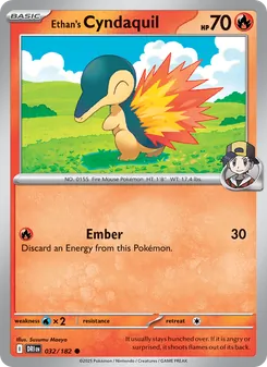 Ethan's Cyndaquil (Destined Rivals 32)