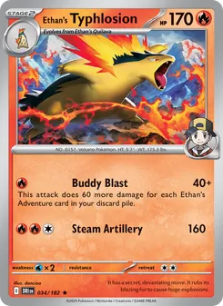 Ethan's Typhlosion (Destined Rivals 34)