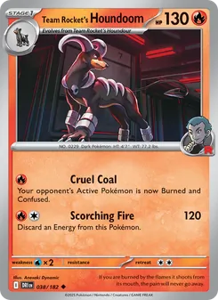 Team Rocket's Houndoom (Destined Rivals 38)