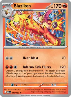 Blaziken (Destined Rivals 42)