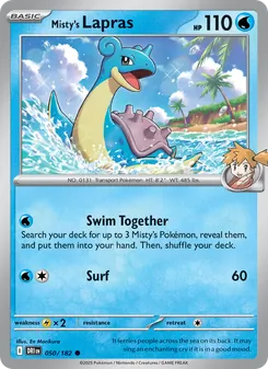Misty's Lapras (Destined Rivals 50)