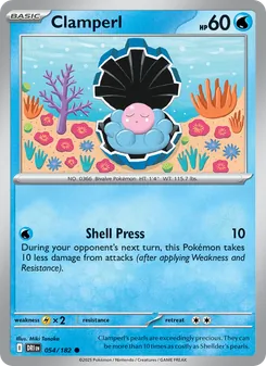 Clamperl (Destined Rivals 54)
