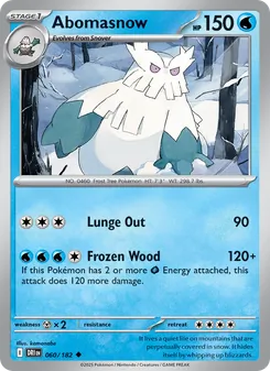 Abomasnow (Destined Rivals 60)
