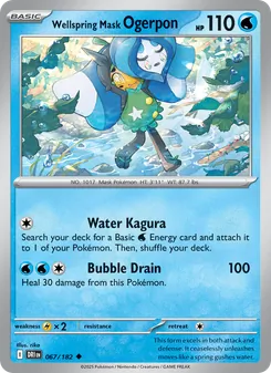 Wellspring Mask Ogerpon (Destined Rivals 67)