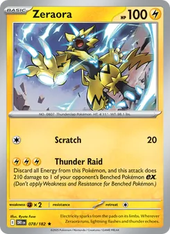 Zeraora (Destined Rivals 78)