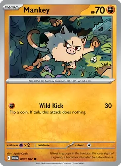 Mankey (Destined Rivals 90)