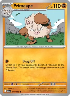 Primeape (Destined Rivals 91)