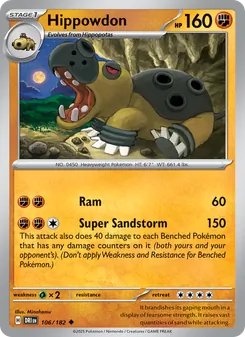 Hippowdon (Destined Rivals 106)