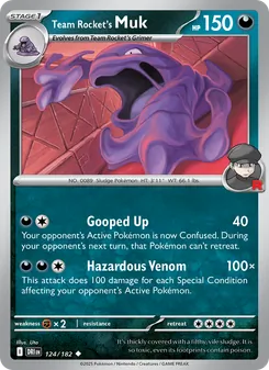 Team Rocket's Muk (Destined Rivals 124)