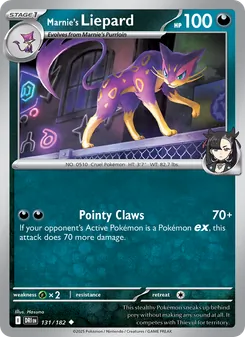 Marnie's Liepard (Destined Rivals 131)