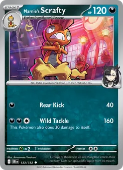 Marnie's Scrafty (Destined Rivals 133)