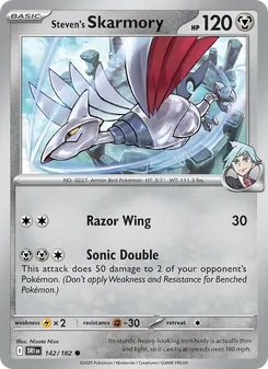 Steven's Skarmory (Destined Rivals 142)