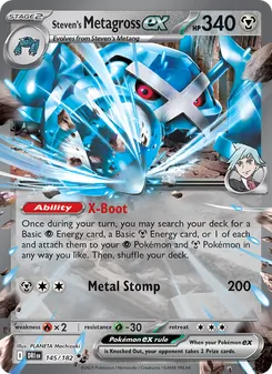 Steven's Metagross ex (Destined Rivals 145)
