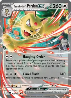Team Rocket's Persian ex (Destined Rivals 150)