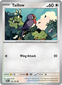 Taillow (Destined Rivals 156)