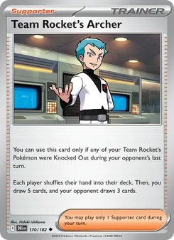 Team Rocket's Archer (Destined Rivals 170)