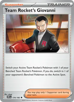 Team Rocket's Giovanni (Destined Rivals 174)