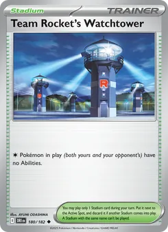 Team Rocket's Watchtower (Destined Rivals 180)