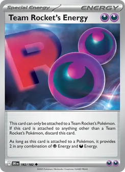 Team Rocket's Energy (Destined Rivals 182)
