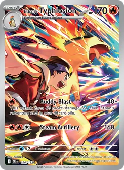 Ethan's Typhlosion (Destined Rivals 190)