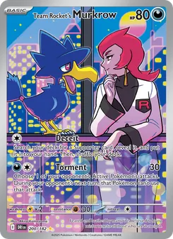 Team Rocket's Murkrow (Destined Rivals 200)